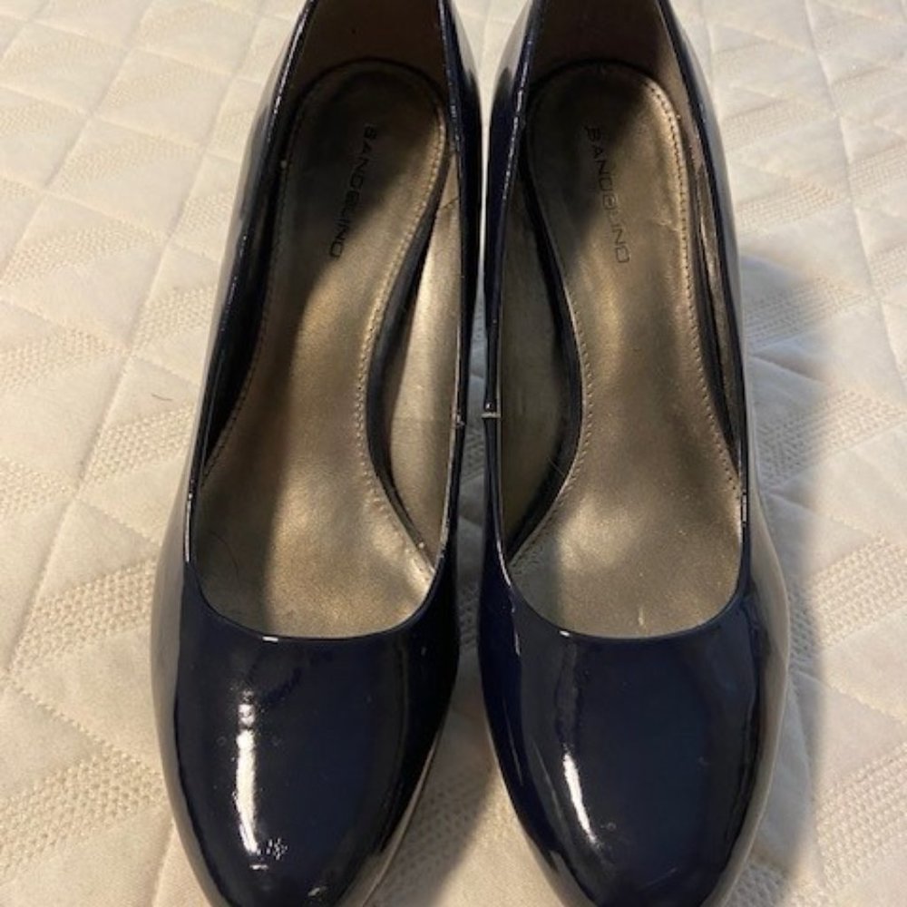 Navy Bandolino Heels